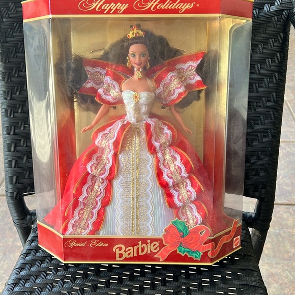 Other - Happy Holidays Barbie